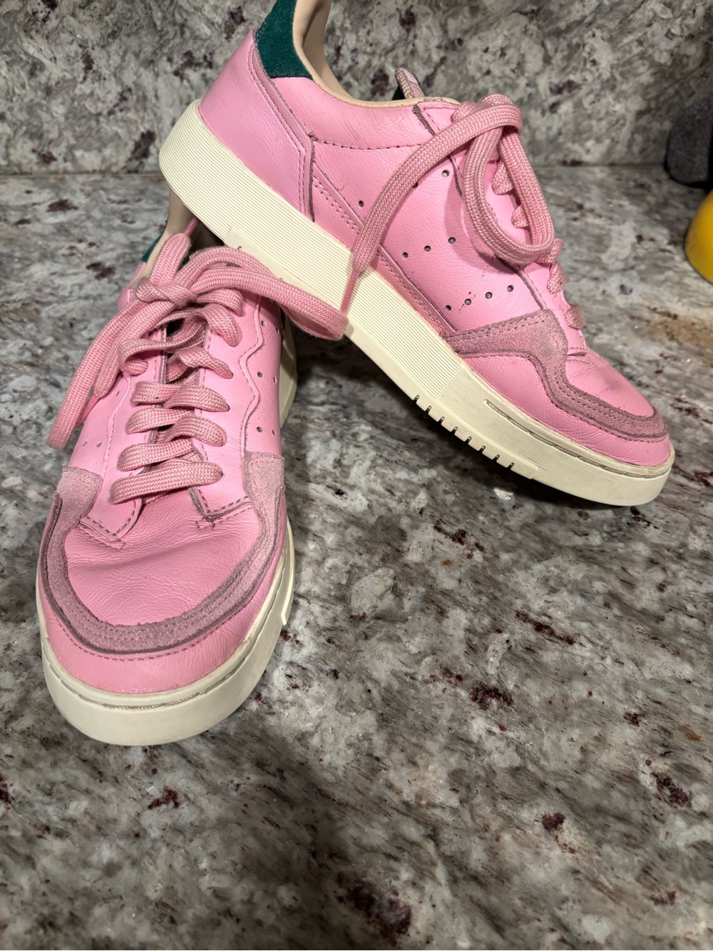 Adidas Supercourt White And Pink Women Size 6